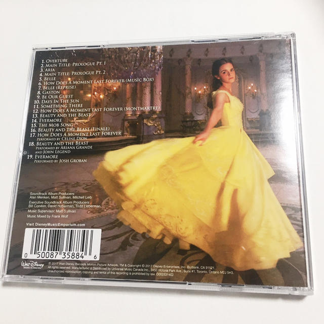 Disney(ディズニー)のBeauty and the BEAST 美女と野獣（値引き2/24まで） エンタメ/ホビーのCD(映画音楽)の商品写真