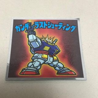 ガンダムマン チョコ　  シール　 連邦軍22  ガンダム・ラストシューティング(その他)