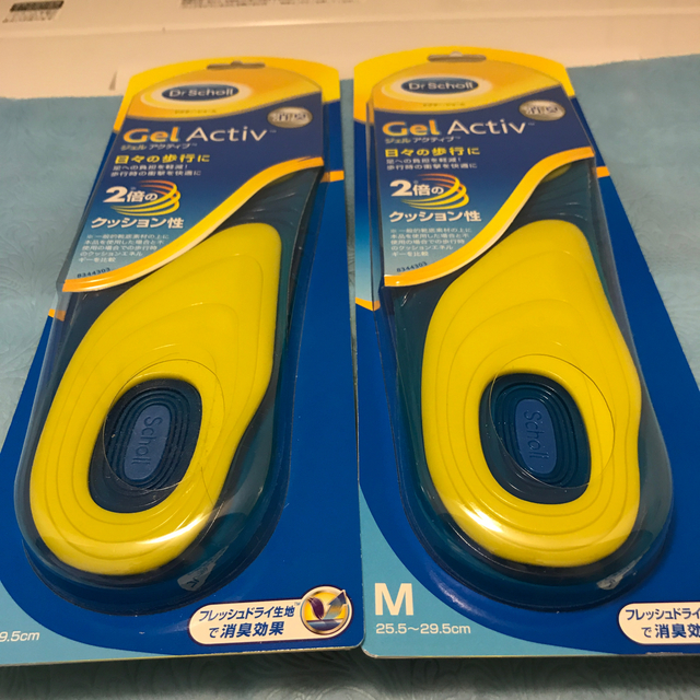 Dr.scholl(ドクターショール)のドクターショール　インソールMサイズx2個入り メンズの靴/シューズ(その他)の商品写真