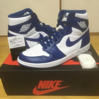 ナイキ(NIKE)の国内正規品 JORDAN 1 STORM BLUE 28.5cm 中古(スニーカー)