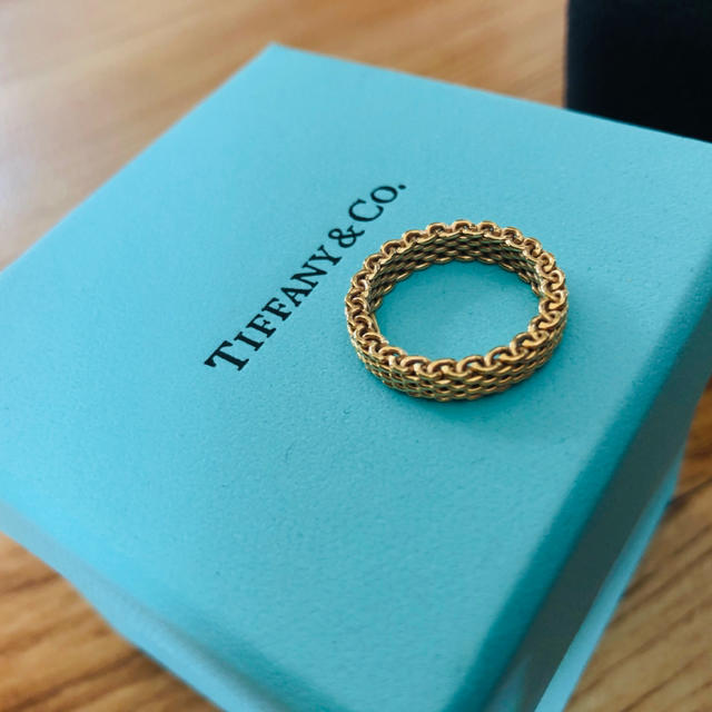 Tiffany & Co.(ティファニー)のティファニニー　リング　9号 レディースのアクセサリー(リング(指輪))の商品写真