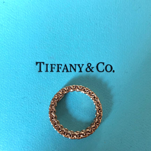 Tiffany & Co.(ティファニー)のティファニニー　リング　9号 レディースのアクセサリー(リング(指輪))の商品写真