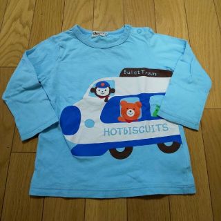 ホットビスケッツ(HOT BISCUITS)のミキハウス 男の子 サイズ90 ロングTシャツ(Tシャツ/カットソー)