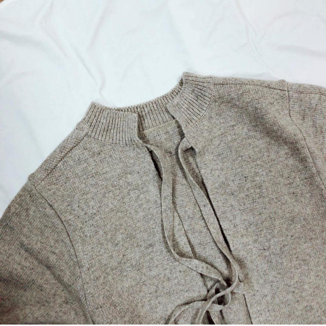 BEAUTY&YOUTH UNITED ARROWS(ビューティアンドユースユナイテッドアローズ)のlittle suzie 2way Ribbon Knit  レディースのトップス(ニット/セーター)の商品写真