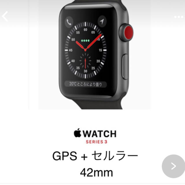 日本販売店 Apple watch 42mm ⭐今月中まで値引きOK⭐ メンズ | bca.edu.gr