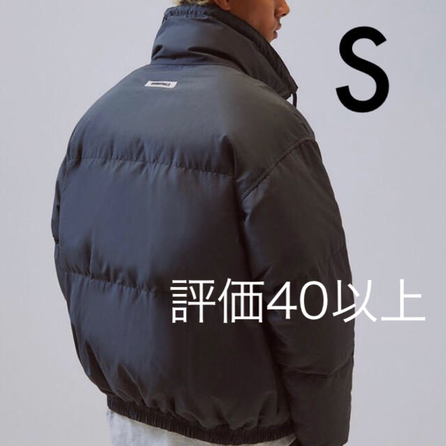 即納 Sサイズ FOG  Essentials Puffer Jacket 黒Blackブラック状態