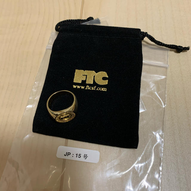 FTC(エフティーシー)のFTC ゴールドリング　15号 メンズのアクセサリー(リング(指輪))の商品写真