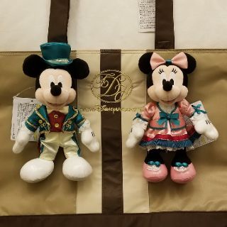 ディズニー(Disney)のディズニーランドホテル　限定　エクスクルーシブ　トート　ぬいぐるみバッジ (キャラクターグッズ)