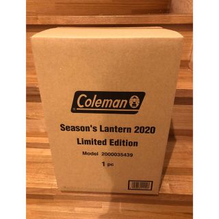 コールマン(Coleman)の即日発送　コールマン　シーズンズランタン2020 新品未使用品(ライト/ランタン)