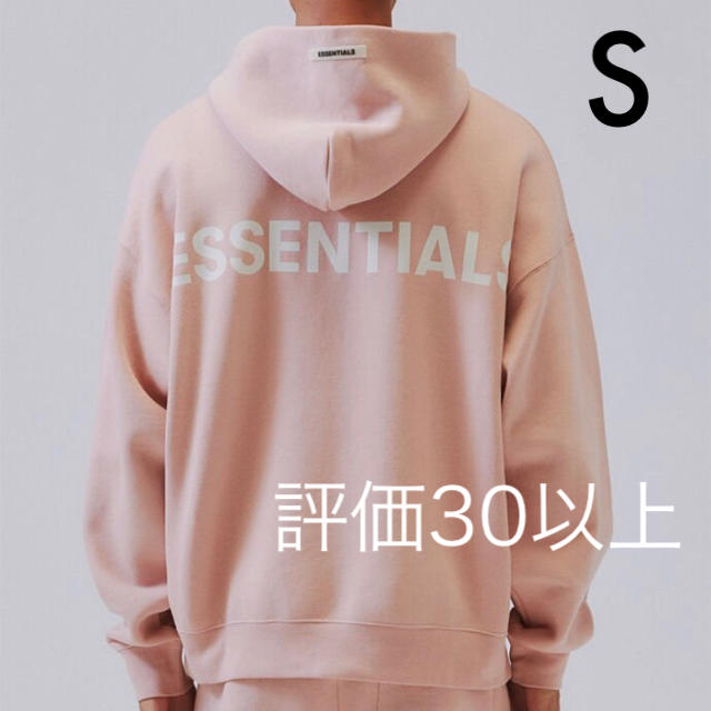 Blushピンク状態Sサイズ Fear Of God ESSENTIALS パーカー ピンク