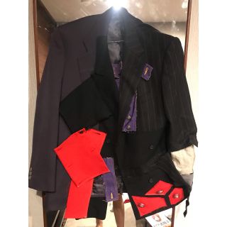 コムデギャルソン(COMME des GARCONS)のテーラードジャケット リメイク(テーラードジャケット)