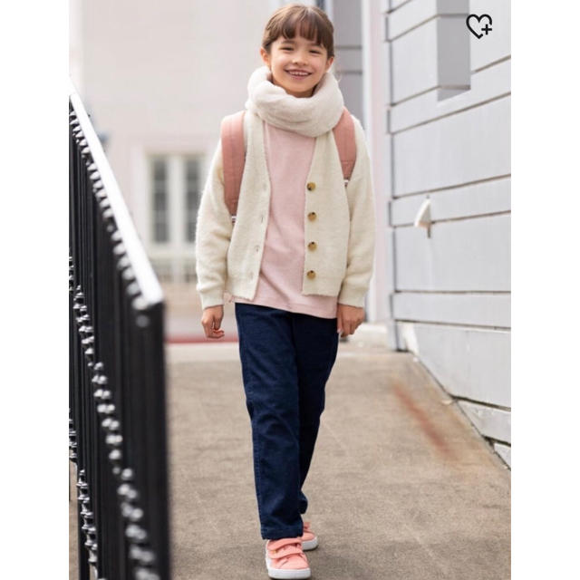 UNIQLO(ユニクロ)の新品♡ユニクロ　ヒートテック　フリースネックウォーマー　キッズ　女の子 キッズ/ベビー/マタニティのこども用ファッション小物(マフラー/ストール)の商品写真