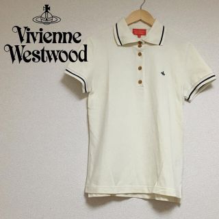 ヴィヴィアンウエストウッド(Vivienne Westwood)のVivienne Westwood ポロシャツ レディース ホワイト 白(ポロシャツ)