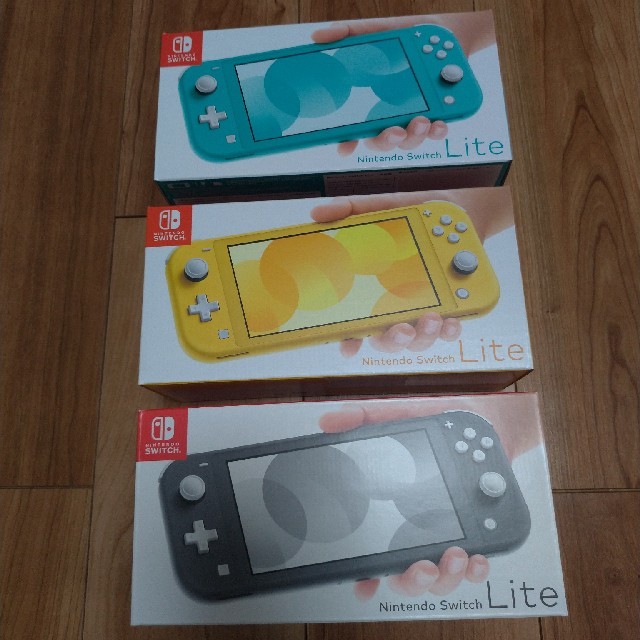 Nintendo Switch Lite3台セット 家庭用ゲーム機本体