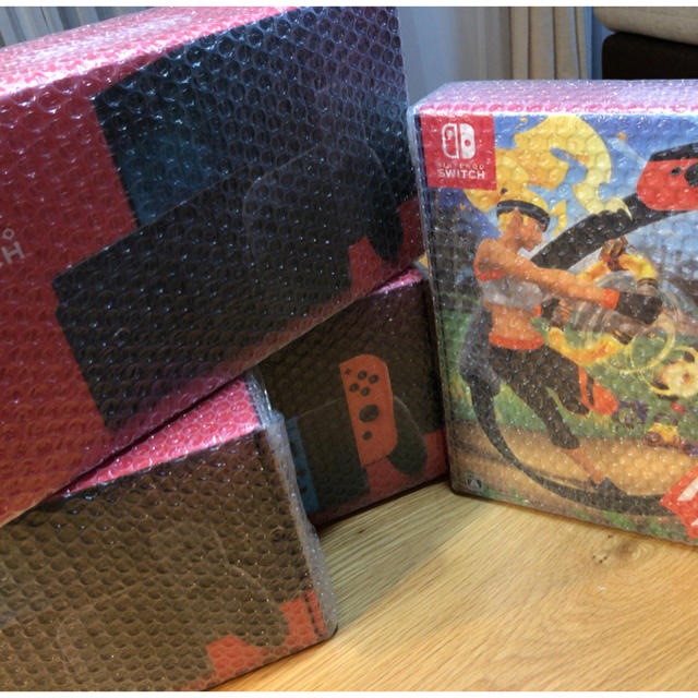 新しく着き 任天堂 1台 リングフィット + 3台 switch - 家庭用ゲーム機本体 新しく着き 任天堂 1台 リングフィット + 3台 switch - 家庭用ゲーム機本体