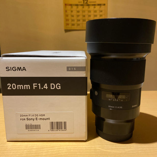 SIGMA - SIGMA 20mm F1.4 DG HSM ソニーEマウント