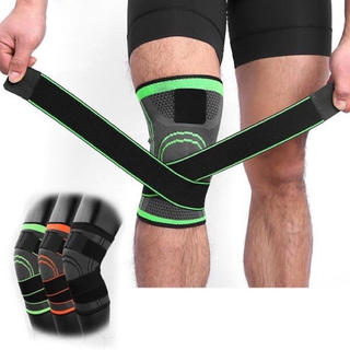 【1枚】 加圧ベルト 膝サポーター スポーツ 左右兼用 膝保護 通気性 伸縮性(エクササイズ用品)
