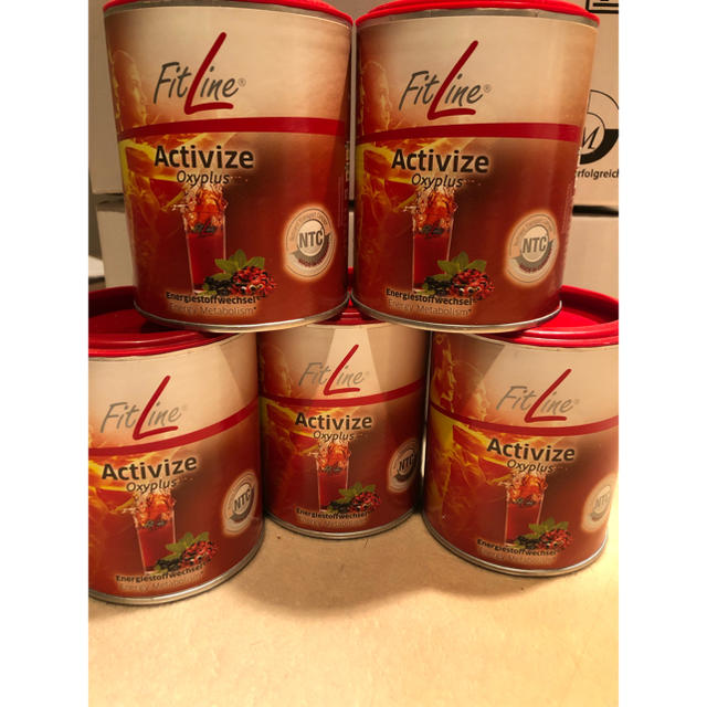 Fitline アクティヴァイズ 5缶 フィットライン (ドイツ酵素)の通販 by メイショップ｜ラクマ