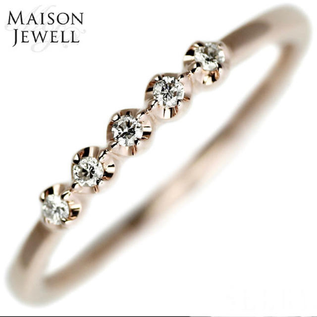 MAISON JEWEL メゾンジュエル 10K ダイヤモンドリング