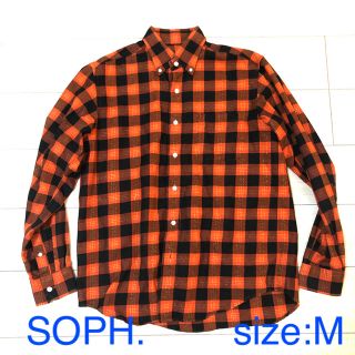 ソフ(SOPH)のSOPH チェックシャツ サイズM(シャツ)