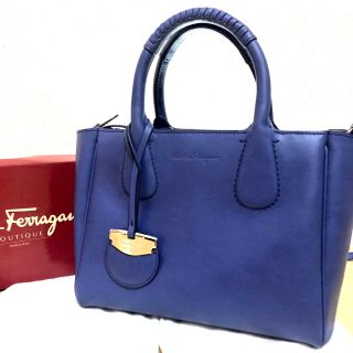 サルヴァトーレフェラガモ(Salvatore Ferragamo)の【Ferragamo】サルヴァトーレフェラガモ ノリータ 2WAYバッグ(ハンドバッグ)