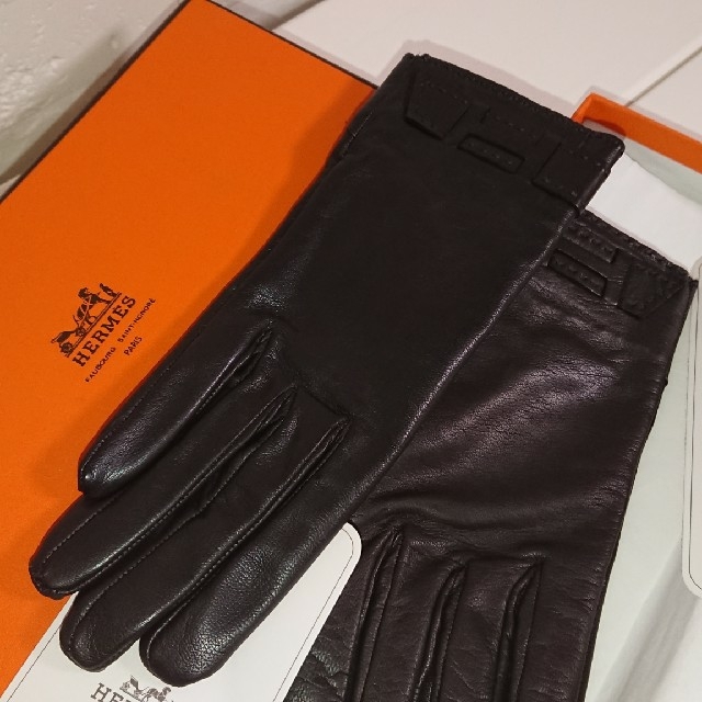 ホットセール Hermes - 専用♥️新品未使用★正規品★HERMESレザーグローブ★箱つき 手袋 - covid19.ins.gov.mz