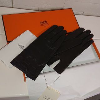 エルメス(Hermes)の専用♥️新品未使用★正規品★HERMESレザーグローブ★箱つき(手袋)