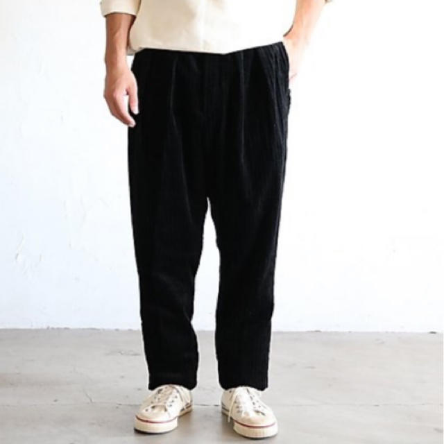 NEAT Jambo Random Corduroy TAPERED BLACK メンズのパンツ(その他)の商品写真