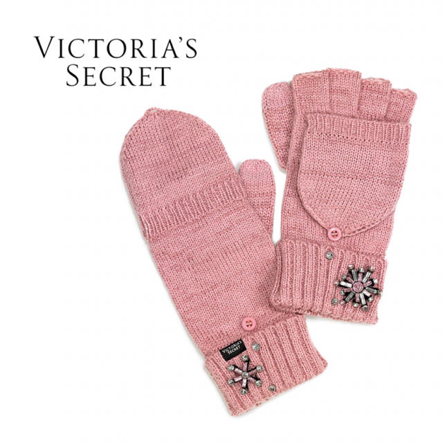 Victoria's Secret(ヴィクトリアズシークレット)の新品＊ヴィクトリアシークレット＊手袋/グローブ＊ピンク レディースのファッション小物(手袋)の商品写真