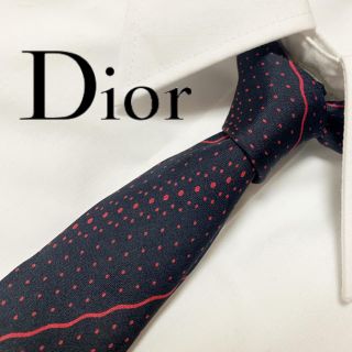 クリスチャンディオール(Christian Dior)の【送料無料】Christian Dior  / 高級ネクタイ / フランス製(ネクタイ)