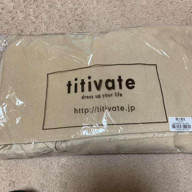 titivate(ティティベイト)のtitivateノーカラーコート レディースのジャケット/アウター(ロングコート)の商品写真