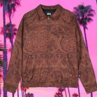 ステューシー(STUSSY)の新品　日本未発売　レアXL STUSSY PAISLEY JACKET(ブルゾン)