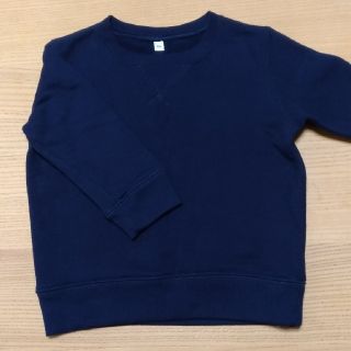 ムジルシリョウヒン(MUJI (無印良品))の無印良品　トレーナー　90(Tシャツ/カットソー)