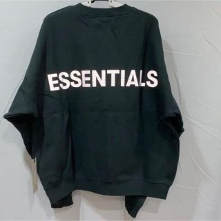 フィアオブゴッド(FEAR OF GOD)のfear of god FOG essentials ロゴ スウェット　L(パーカー)