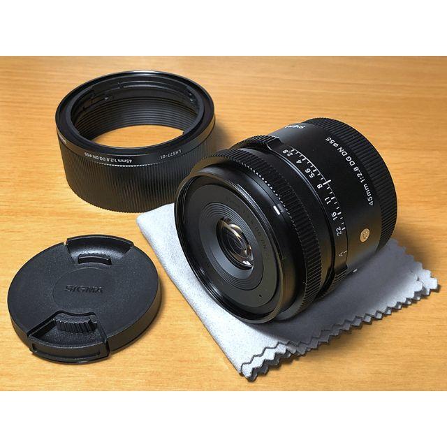 美品：SIGMA 45mm F2.8 DG DN Contemporary：EマEマが通販できます美品