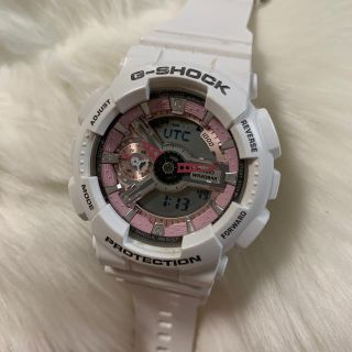 G-SHOCK - G-SHOCK protection 白×ピンク 美品 未使用の通販 by moe's