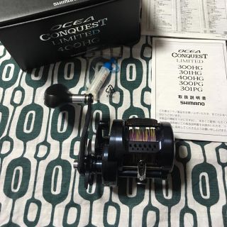 シマノ(SHIMANO)のオシアコンクエスト400HG(リール)