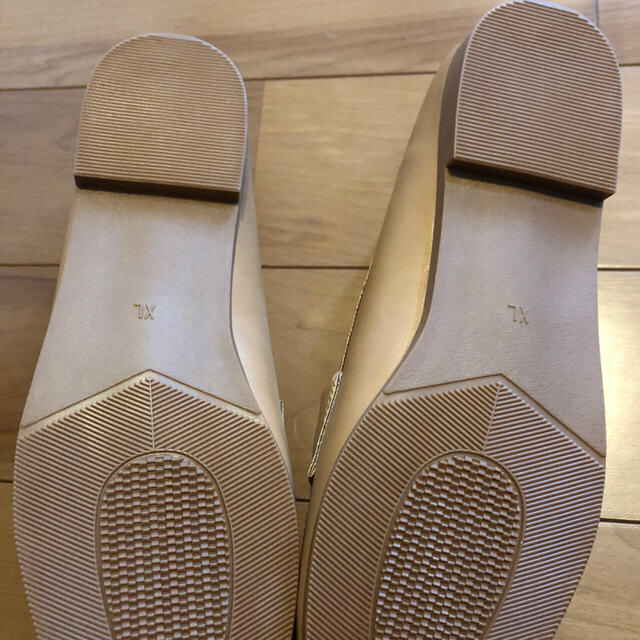 GU(ジーユー)の今期GU春新作のベージュローファーXL レディースの靴/シューズ(ローファー/革靴)の商品写真