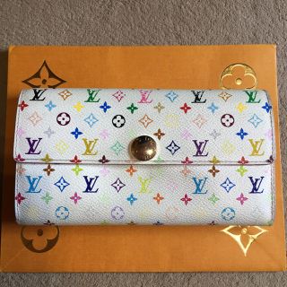 ルイヴィトン(LOUIS VUITTON)のマルチカラー★長財布(財布)