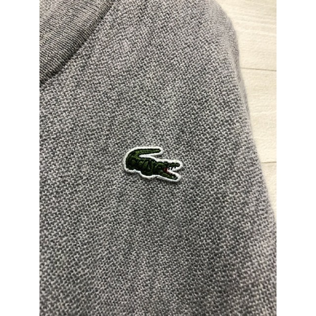 LACOSTE(ラコステ)のLACOSTE ラコステ ワンポイントロゴ ニット レディースのトップス(ニット/セーター)の商品写真