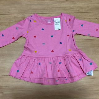 ベビーギャップ(babyGAP)の新品　タグ付き　baby GAPロンT 110(Tシャツ/カットソー)