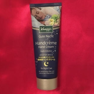 クナイプ(Kneipp)の☆ クナイプ グーテナハト ハンドクリーム ホップ＆バレリアンの香り(ハンドクリーム)