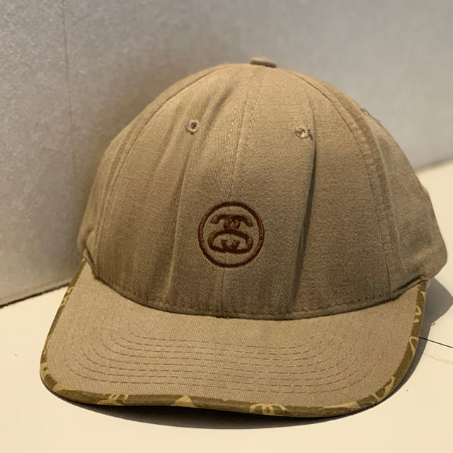 STUSSY(ステューシー)の90`s OLDSTUSSY ヴィトン柄 モノグラム 6パネルキャップ メンズの帽子(キャップ)の商品写真