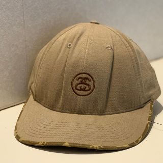 ステューシー(STUSSY)の90`s OLDSTUSSY ヴィトン柄 モノグラム 6パネルキャップ(キャップ)