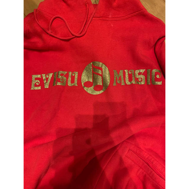 EVISU(エビス)のEVISU MUSIC  エビスミュージックビッグ シルエット スエットパーカー メンズのトップス(パーカー)の商品写真