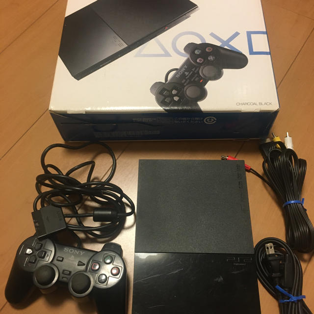 エンタメ/ホビーPS2 プレイステーション2 本体 薄型90000 完備品　動作確認済