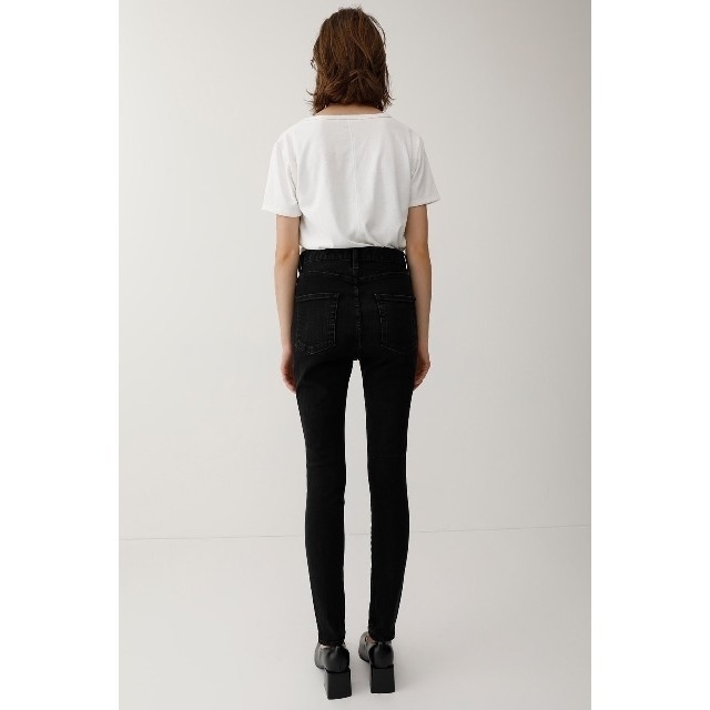 最終値下げ moussy HＷ Rebirth BLACK SKINNY 25 - スキニーパンツ