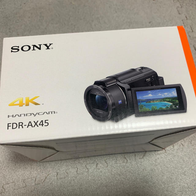 【新品未使用】FDR-AX45 SONY デジタル4Kビデオカメラレコーダーカメラ