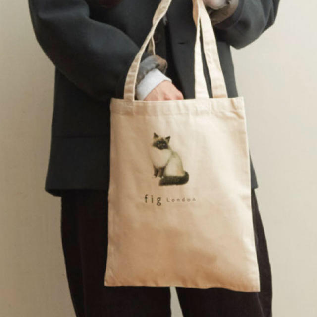 fig London(フィグロンドン)のfig london トートバッグ 猫 チャイルドウーマン A4 レディースのバッグ(トートバッグ)の商品写真