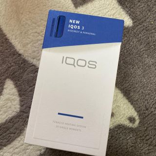 アイコス(IQOS)のiQOS 3 ブルー　新品(タバコグッズ)